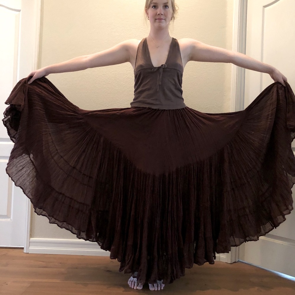 Big Full Gauze Skirt